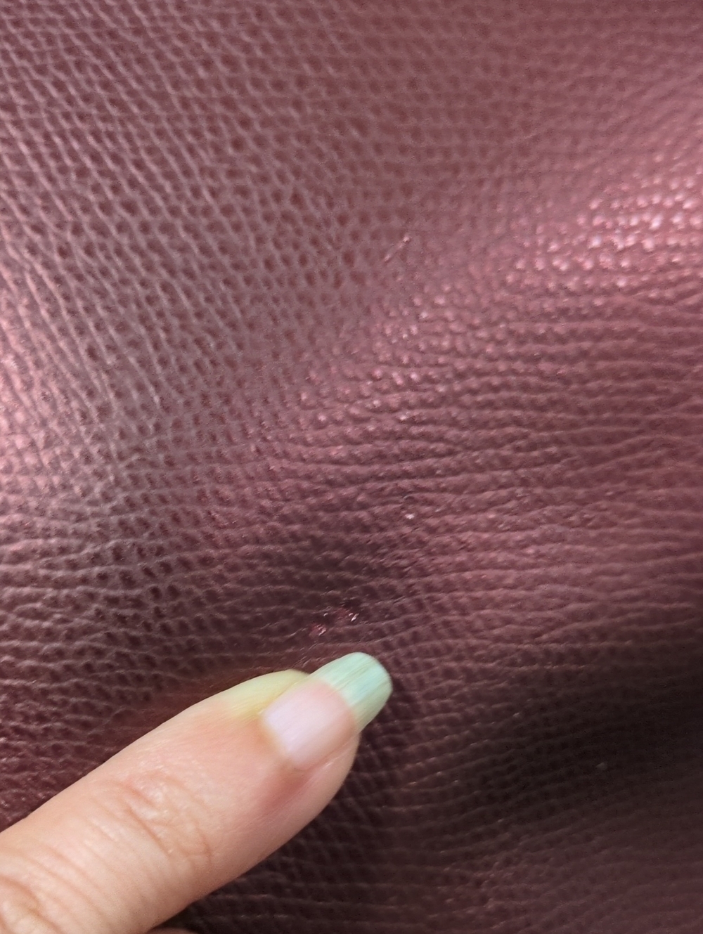 Coach City Zip Tote Bag in Dark Cherry​ - Picture 8 of 9